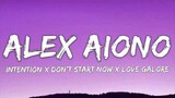 Intentions, Don't Start Now & Love Galore - Alex Aiono Mashup (Lyrics)