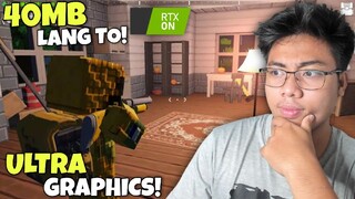 MINECRAFT Ultra Graphics! 40MB Lang! Download na!