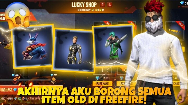 Aku Borong Semua Item Old Di FreeFire!