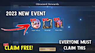 NEW SECRET SHOP EVENT 2023! FREE EPIC SKIN AND BOARDER + RANDOM REWARD! LEGIT! | MOBILE LEGENDS 2023