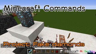 Minecraft Commands [Thai]: Project เพชรปลอม [1.7.2]