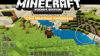 Cara Membuat Kendaraan Berjalan Di Minecraft PE