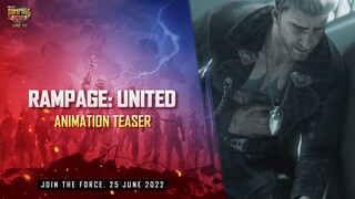 "Rampage: United" Animation Teaser | Free Fire Official