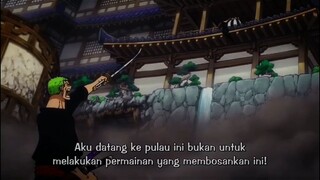 zoro ngamuk ke quen