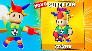 NOVA SKIN GRÁTIS PARA TODOS NO STUMBLE GUYS (Especial Copa)