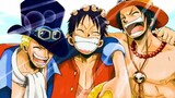 Tiga bersaudara selamanya! Ace, Sabo dan Luffy