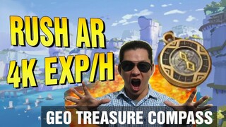 Rush Exp mạo hiểm cực nhanh - Geo treasure compass- genshin impact