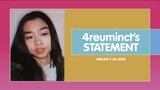 4reuminct (Gwy Saludes) 2nd Statement About AreumxJSL Issue (from twitter)