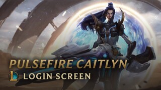 Pulsefire Caitlyn | Login Screen - League of Legends