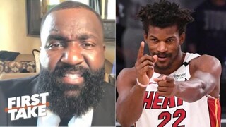 GET UP "Miami Heat the Title contender" -Perkins on Jimmy Butler dominate Harden as Heat def. 76ers