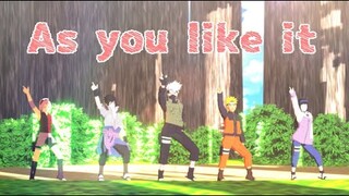 As you like it【NARUTO MMD】NARUHINA*SASUSAKU*KAKASHI