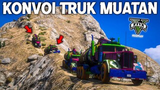 KONVOI TRUK TURUN GUNUNG TERTINGGI - GTA 5 ROLEPLAY