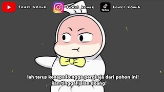 animasi hantu penunggu pohon galau