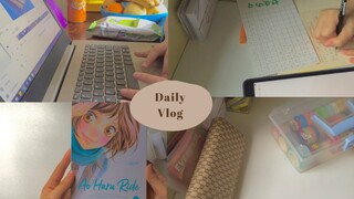 vlog ep. 10: learning japanese, manga unboxing, journaling 🌱