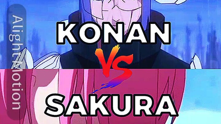 Konan Vs Sakura