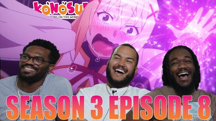 Darkness No!! | Konosuba Season 3 Episode 8 Reaction