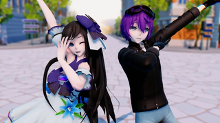 MMD ชะตากรรมของแวมไพร์ตัวน้อย - Positive☆Dance Time ft Julia・Ratezia♛ ♕