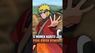 6 MOMEN EPIC KETIKA NARUTO MENJADI PAHLAWAN KONOHA #shorts