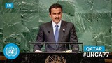 🇶🇦 Qatar - Amir Addresses United Nations General Debate, 77th Session (English) | #UNGA