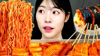 【SULGI】What is it like to eat fried rice cakes sitting by the stove? ｜Fried rice cakes with cheese r