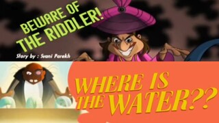 Chhota Bheem Hindi 6.50 6.51 Beware of the Riddler Bew Be B + Whe Wh W Where is The Water