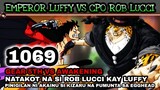 One piece 1069: Luffy gear 5th vs Rob Lucci Awakening | pinigilan ni Akainu si Kizaru