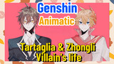 [Genshin,  Animatic]  Tartaglia & Zhongli Villain's life