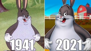 Evolution of Big Chungus in Cartoons, Movies & Games [1941-2021]