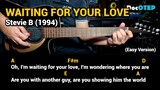 Waiting For Your Love - Stevie B (Easy Guitar Chords Tutorial with Lyrics)