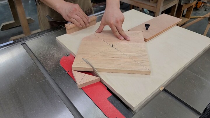 如何把木头打磨成完美的圆形？自制台锯夹具就可以！【木工】