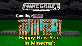 Goodbye 2020 | Happy New Year 2021 Minecraft