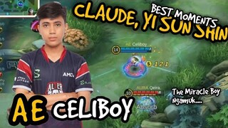 MOMEN TERBAIK CLAUDE YI SUN SHIN AE CELIBOY vs AURA FIRE | MPL ID S6 Week 3