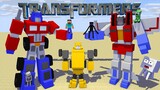 Monster School : BABY MONSTERS ROBOT TRANSFORMERS CHALLENGE ALL EPISODE - Minecraft Animation