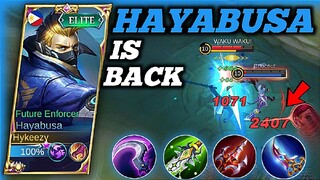 HAYABUSA IS BACK TO META! | Mobile Legends