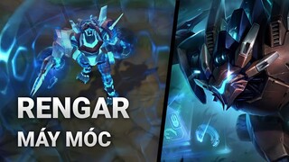 Hiệu Ứng Skin Rengar Máy Móc | Liên Minh Huyền Thoại | Yugi Gaming