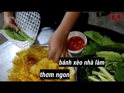 bánh xèo nhà làm_thơm ngon