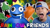Struggling to Survive! RainBow Friends On Roblox! Gameplay