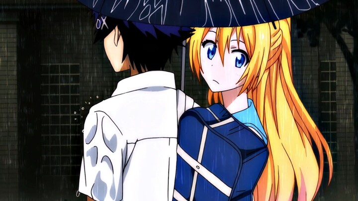 Love is an umbrella that tilts