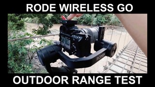 RODE WIRELESS GO OUTDOOR TEST