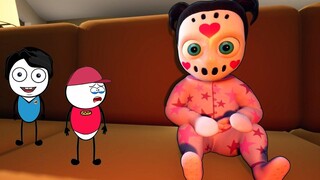 BABY IN YELLOW SISTER เกมเพลย์ Babylirious Baby In Pink เต็มรูปแบบ คาลีลและโมตู