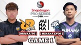 RRQ KAITO VS MINANA EVOS GAME 1 ESL SNAPDRAGON PRO SERIES MOBILE LEGENDS - RRQ VS EVOS
