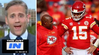 Max Kellerman reacts to Patrick Mahomes & Eric Bieniemy got into argument during game Sunday