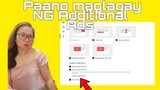 Paano Maglagay NG Additional Ads sa YouTube Account|Wondermom27