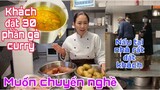 Gà curry cho 30 khách tiệc mang về/nghề mới hút khách tại pháp/ẩm thực Việt Nam/Cuộc sống pháp/món