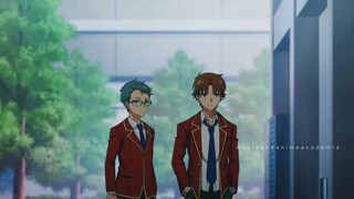 katsuragi reveal sakayanagi's special exam subject list - classroom of the elite season 3 episode 10