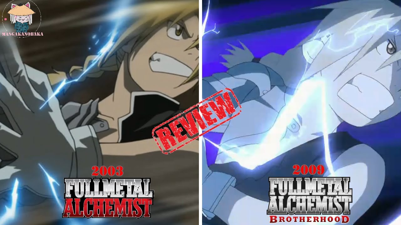 Fullmetal Alchemist 🦾 on X: FMA 2003 vs FMAB