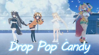 【VRChatMMD】可可爱爱的四人Drop Pop Candy