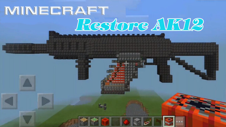 ฟื้นฟูAk12ในMinecraft (ไม่ค่อยสมบูรณ์แบบ) (พร้อมการแสดงองค์ประกอบหลัก)