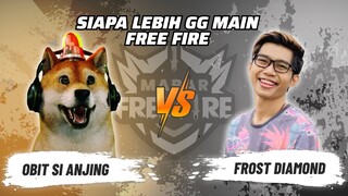 Obit Si Anjing vs Frost Diamond: Siapa Lebih Hebat Main Free Fire? | Mabar Free Fire Match 29 #short