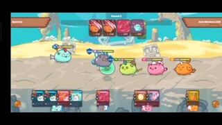 Burst na ang Beast nya Umpisa pa lang, pero wasak sa Coco Aqua natin AxieInfinity Gameplay#9 #axiein